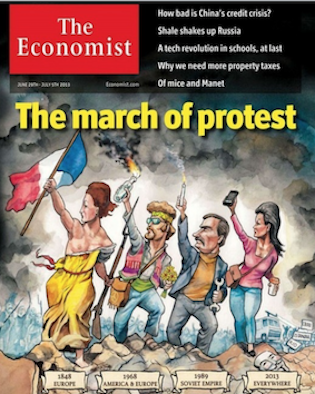 The march of protest