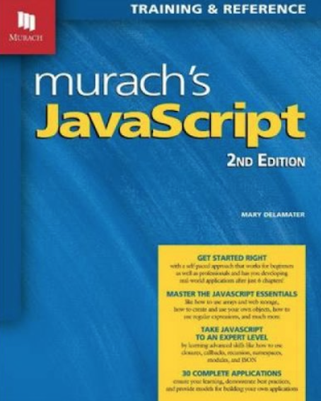 Murachs JavaScript (2nd Edition)(By Mary Delamater)